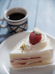 イチゴのショートケーキ
