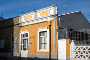 Fototapeta na wymiar Typical architecture of Algarve rustic buildings