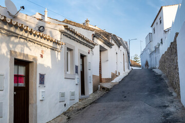 Fototapeta na wymiar Typical architecture of Algarve region buildings