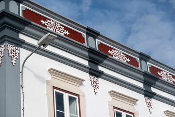 Obraz premium Typical architecture of Algarve rustic buildings