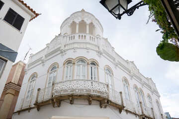 Obraz premium Typical architecture of Algarve rustic buildings