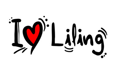 I love Liling, city of China