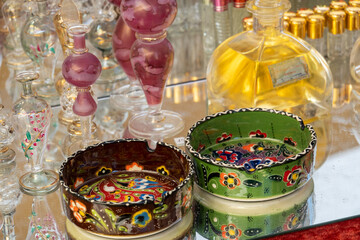 Perfume glass bottles