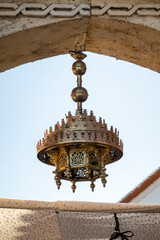 Fototapeta na wymiar Arabic style hanging lamp