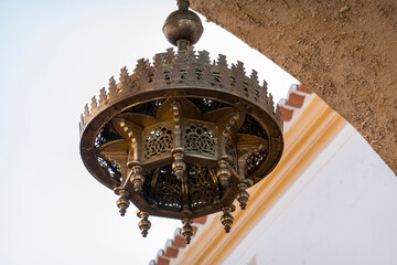 Arabic style hanging lamp