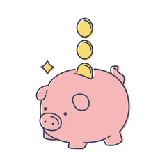 貯金のイメージイラスト
