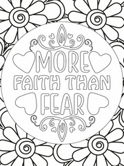 Bible Verse Coloring Pages, Christian Lettering coloring page for children and adults. Bible Verse Coloring Pages, Christian religious typography coloring page for children and adults.