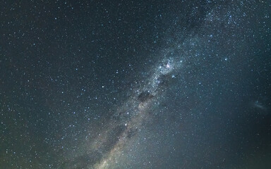 A night at the beach under the stars