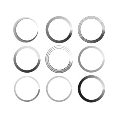 Black ink figure strokes on white background. Ink brush stroke drawing. Vector illustration. stock image.