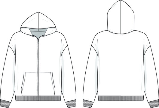 Zipper Hoodie Template Images – Browse 4,907 Stock Photos ...