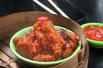
Chicken feet Dim Sum is a traditional Chinese dish, these are whole chicken feet, with the claws removed, which have been fried and then boiled until tender 