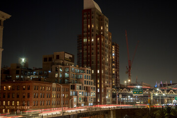 The Sun Sets and Night Falls on New York City