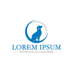 Obraz premium pets care logo , pets shop logo
