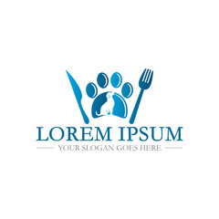 Fototapeta premium pets care logo , pets shop logo