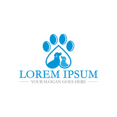 pets care logo , pets shop logo