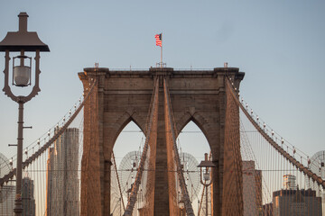 The Sun Sets and Night Falls on New York City