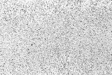 Terrazzo texture polished rock floor black and white background