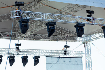 stage concert lights