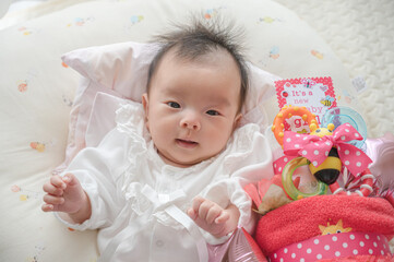 赤ちゃんと出産祝い