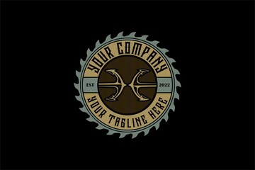 STRONG GEAR ANCHOR SHIP MACHINE LOGO VINTAGE