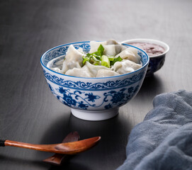 Wonton is a traditional Chinese snack