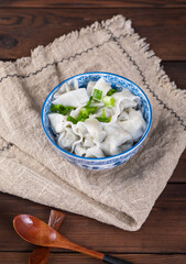 Wonton is a traditional Chinese snack