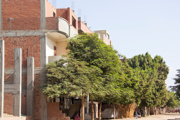 Traditional Egyptian village near Cairo, Egypt