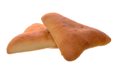 patty isolated on white background