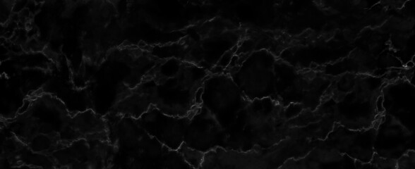 Black marble background texture natural stone pattern abstract for design art work.