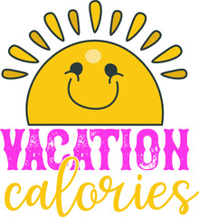 summer t shirt and svg design