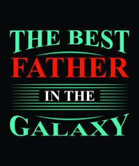 father's day typography t-shirt design and notebook cover design black yellow and white