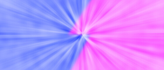 Abstract pink blue background with comic style illustration