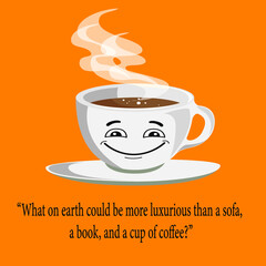 coffee quote, banner