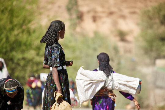 Sunday Senbete  Open-Air Market n the Amhara region, Ethiopia, Africa