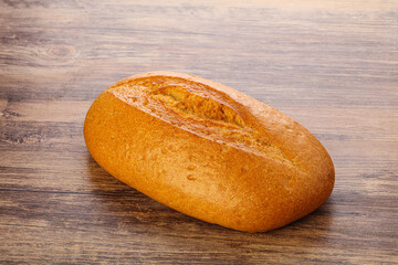 Homemade crust Bread loaf isolated