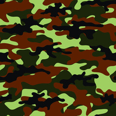Combat camouflage. Vector shape for clothes. Style.
