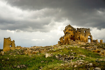 8 May 2022 Diyarbakir Turkey. Zerzevan castle border headquarters of the Roman Empire