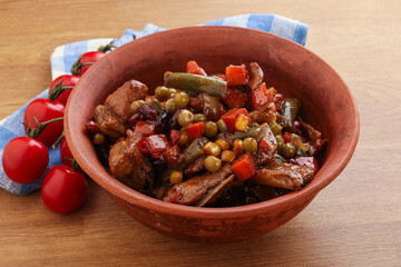 Roasted pork with oyster sauce