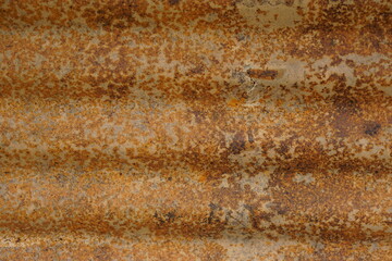 Old zinc background rusted and decayed..
