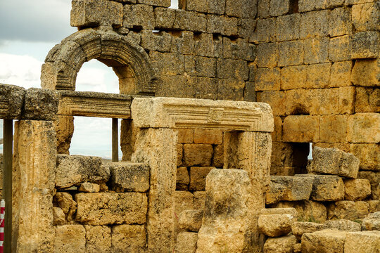 8 May 2022 Diyarbakir Turkey. Zerzevan castle border headquarters of the Roman Empire