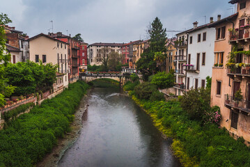 View of Vicenza City Centre, Veneto, Italy, Europe, World Heritage Site