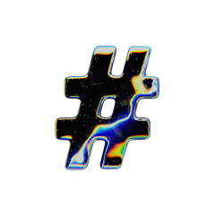 Glass dispersion caustics font, text, alphabet, letter, chromatic iridescence Sharp