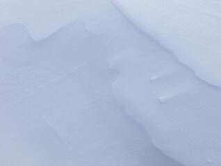 Snowy crust as an abstract background.