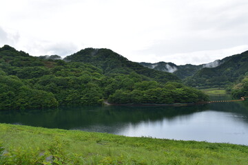 Fototapeta na wymiar 松川湖