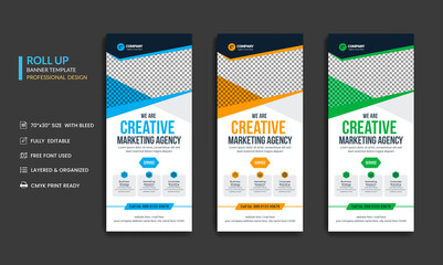 Corporate Roll Up Banner