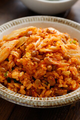 キムチ納豆チャーハン