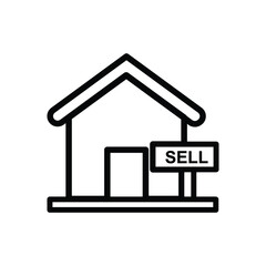 residential, residential, house rental line style icon set.