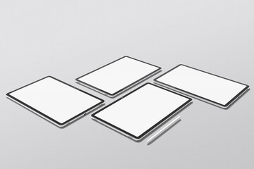 Tablet device mockup