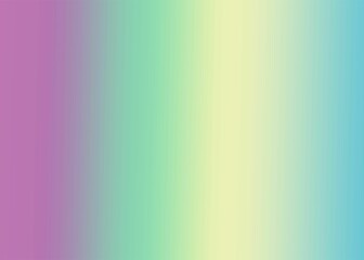 Gradient background with four colors dark blue, yellow, light purple, turquoise smooth gradation. suitable for backgrounds, web design, banners, illustrations and others
