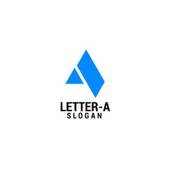 Fototapeta premium Letter A logo icon design template. luxury, premium vector